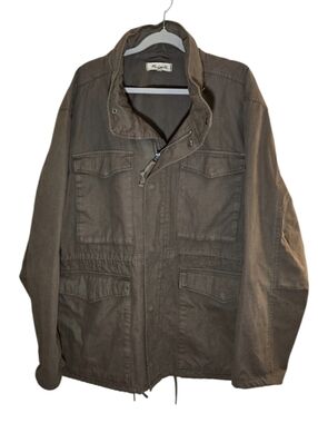 Men's Madewell Field Jacket In Cargo Green Chore coat Street Wear Size XXL